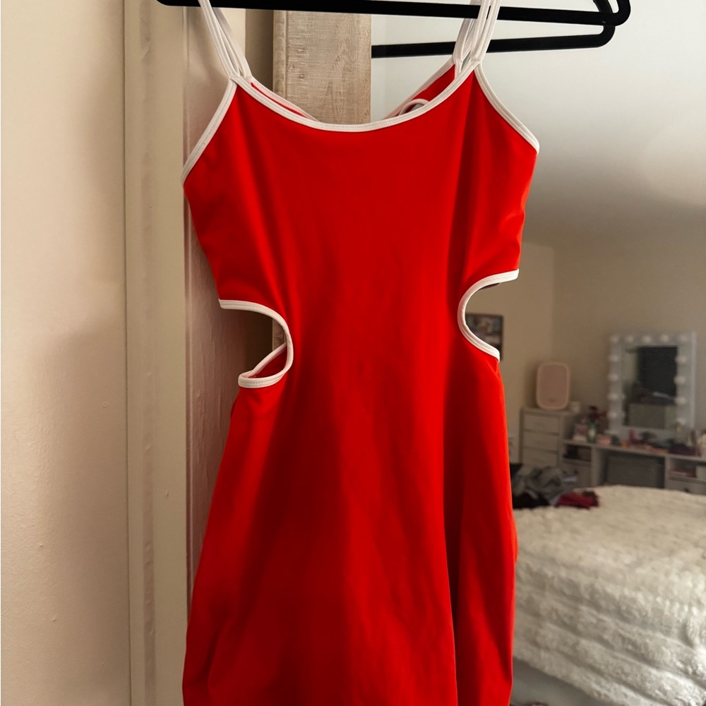 Free People Red Tennis Dress